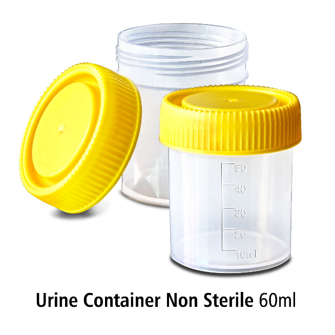 Urine Container Non Steril 60 ml Onemed